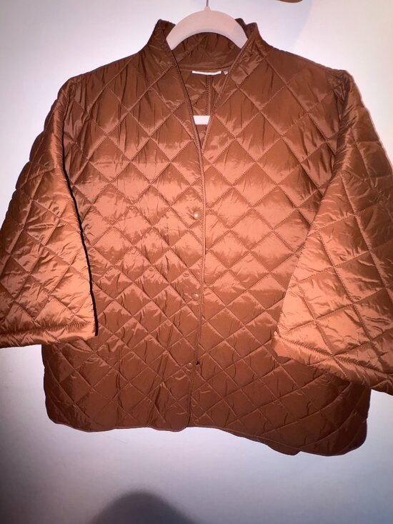 Joan Rivers Jackets & Blazers - Joan Rivers XL Brown Quilted Jacket